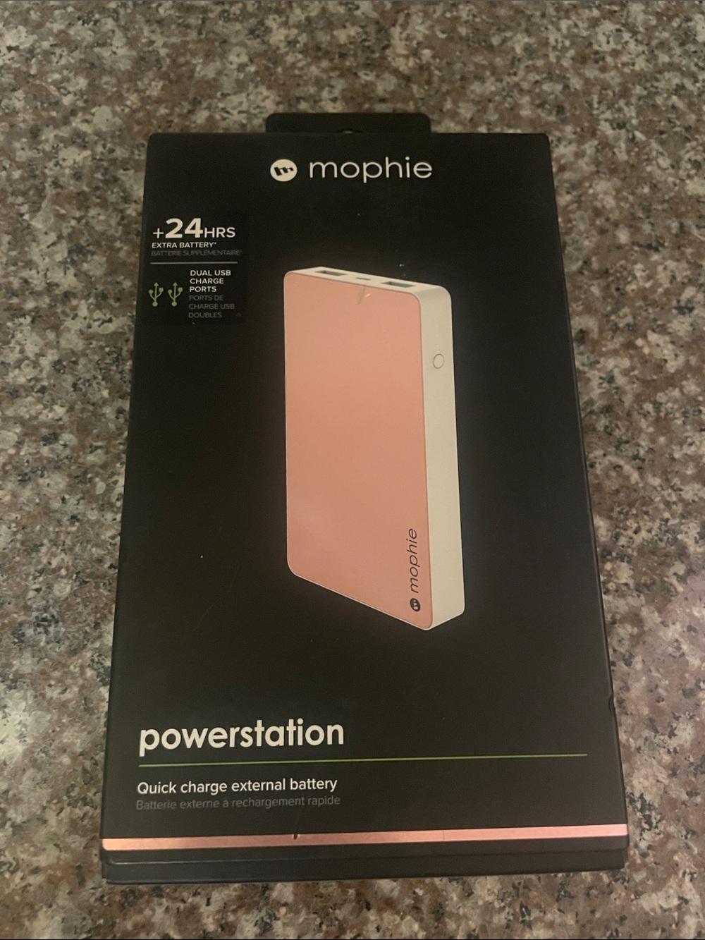 mophie Powerstation External Battery Pack - Coral Pink